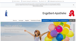 Desktop Screenshot of engelbert-apotheke-bochum.de